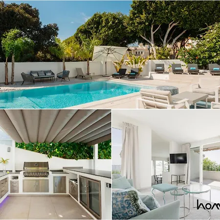 Будинок відпочинку 6 Bedroom Villa, With Heated Pool And Sea Views, Next To The Of Costabella Марбелья