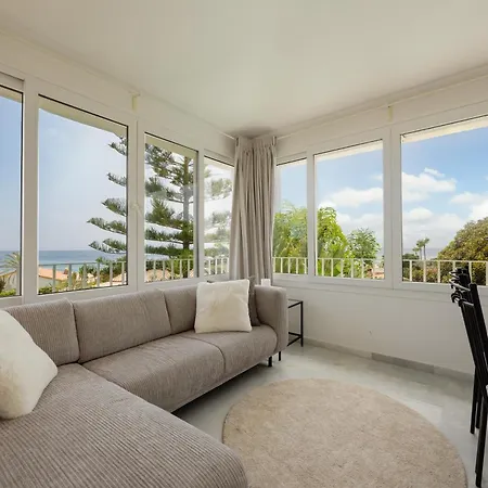 Marbella, Costabella - Beachfront With Heated Pool בית נופש *